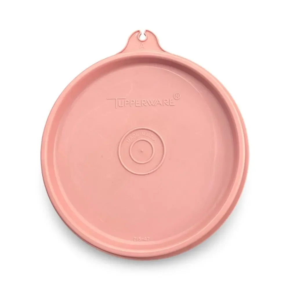 Vintage Tupperware Replacement Lid 215 Pink Mauve 4